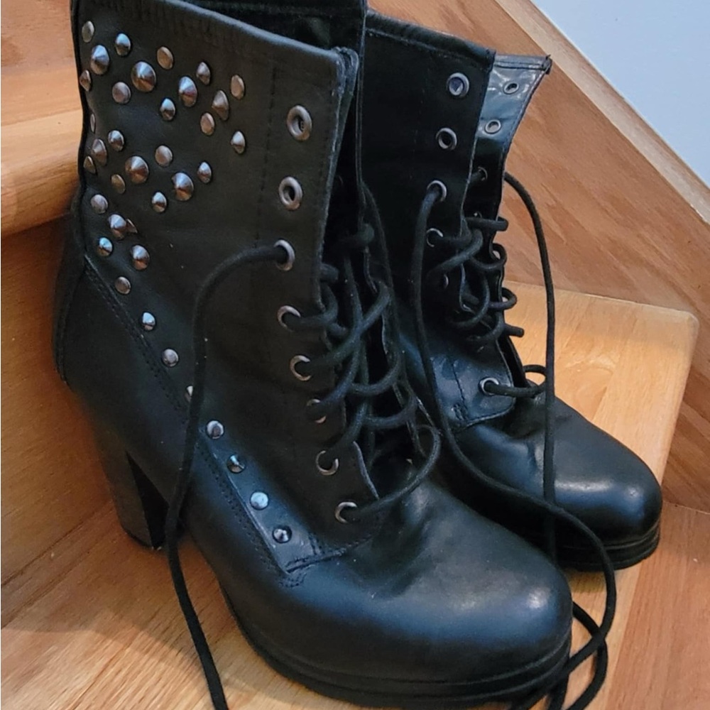 ALDO Black Studded Women's Boots